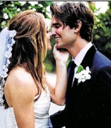 Blake Anderson Hanley and His Ex-Wife, Emily Wickersham On Their Wedding Day